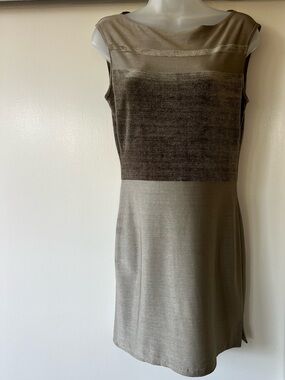Max Studio | mini velvet shift dress